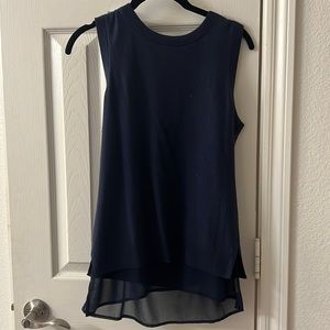 Banana republic Navy blue sleeves sweater